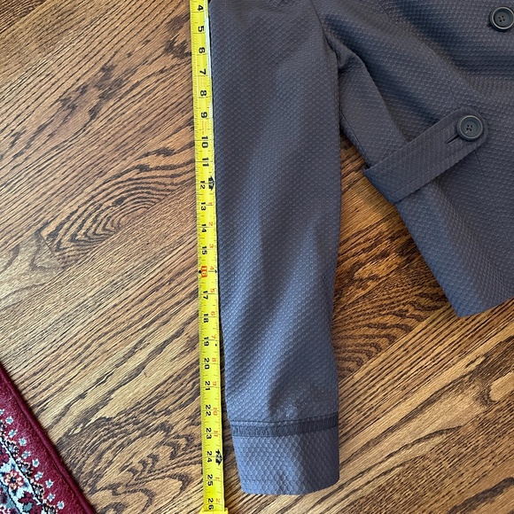 Boden muted purple textured button down blazer - 8 US/ 12 UK - Picture 7 of 10